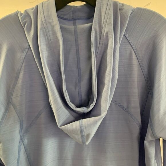 Fila sports hoodie xl light blue two pockets front - Picture 9 of 10